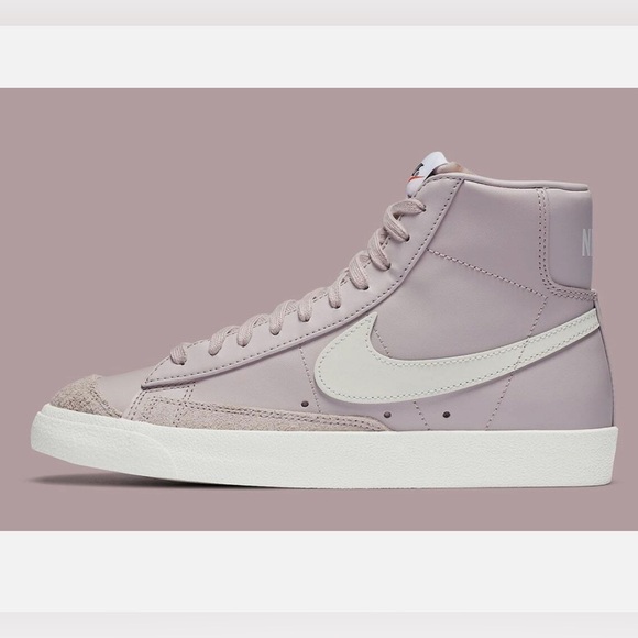 Women's Nike Blazer Mid '77 Platinum Violet Purple Mauve White size 11.5 - Picture 1 of 8